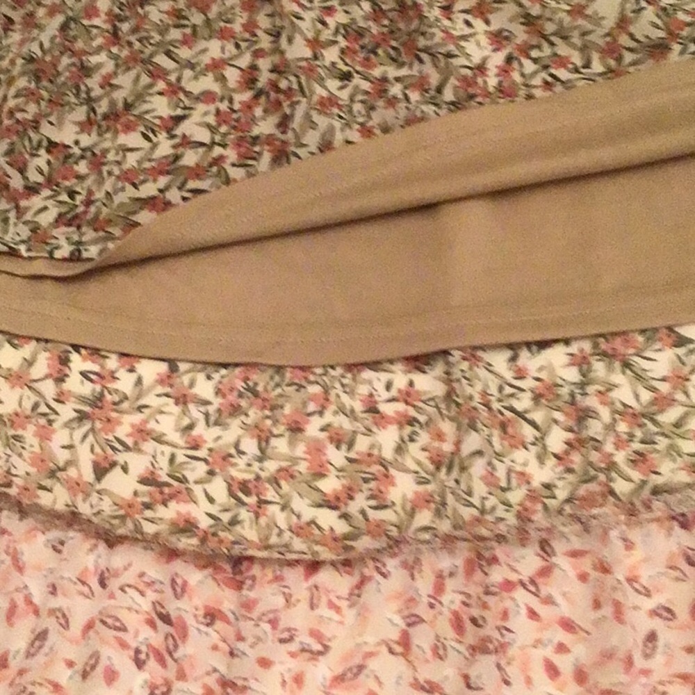 BOHO STYLE LAYERED COLORS MIDI DRESS 1 left - Picture 12 of 13
